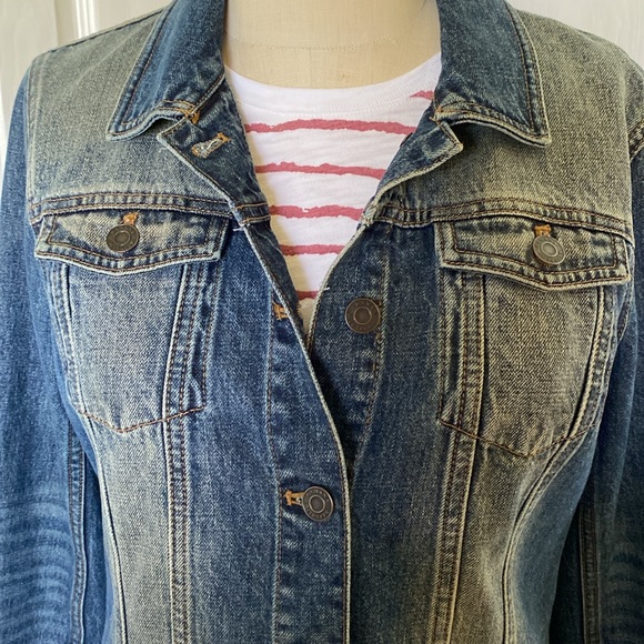 Banana Republic Jean Jacket size medium - Picture 9 of 11